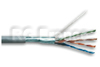 Câble IP souple Cat.5e F/UTP gris gaine LSOH