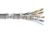 Câble IP souple Cat.6A U/FTP gris gaine LSOH